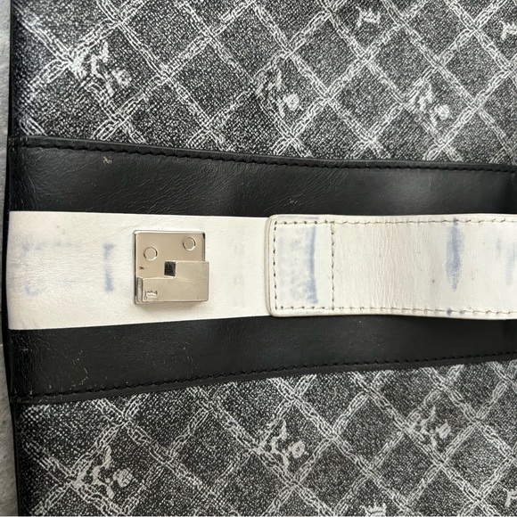 L.A.M.B. GWEN STEFANI Signature Foldover Clutch Leather HandBag Clutch Purse - Picture 8 of 13